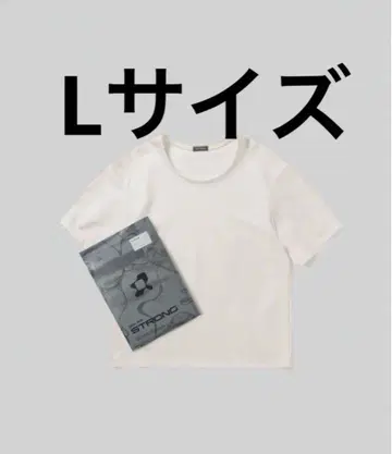 STRONG PACK TEE SHORT 화이트 L 사이즈 미개봉 새상품