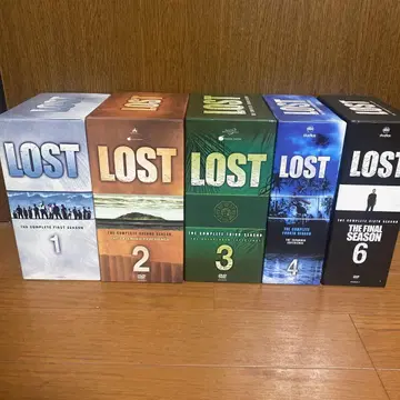 LOST DVD 박스 세트 1.2.3.4.6