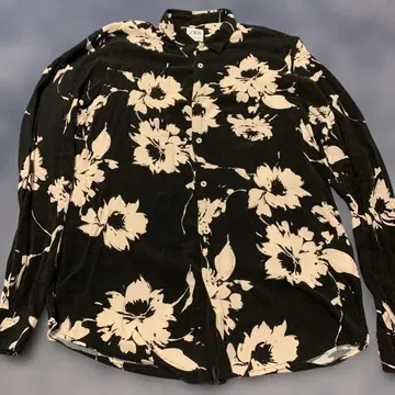 ZARA 꽃무늬 긴팔 셔츠