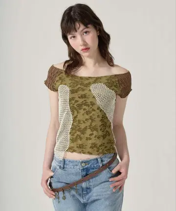 tina:jojun 이소재 도킹 프렌치 탑