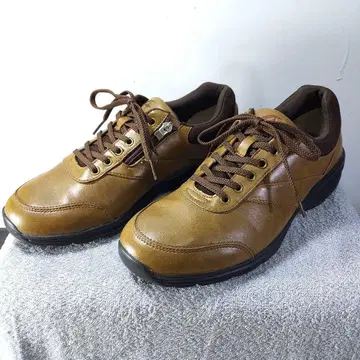 하자품 문스타 월드마치 가죽 브라운 26cm 4E