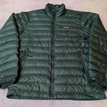 patagonia 다크 그린 다운 자켓 M