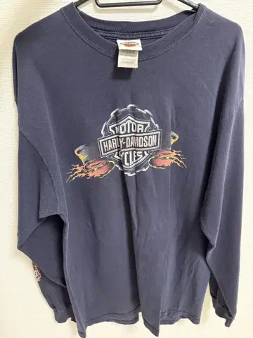Harley-Davidson 롱T 네이비
