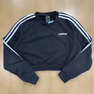 adidas 리메이크 맨투맨 프린트 로고 구제 의류 블랙 L 사이즈