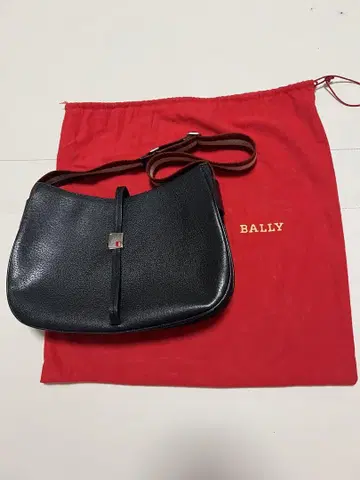 [새상품급] BALLY 발리 숄더백 사선 블랙 (블랙) 더스트백 포함