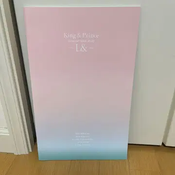 King & Prince 콘서트 팜플렛 L&