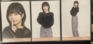 노기자카46 나카니시 아루노 브로마이드 메쉬 니트