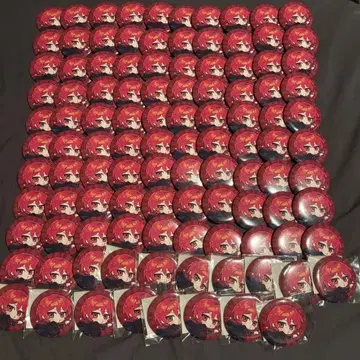 2대째 빨간색 RED 캔뱃지