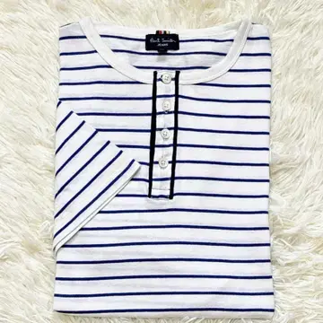 폴스미스 Paul Smith JEANS 헨리넥 보더 T셔츠 XL