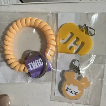 TWICE 코일 키링