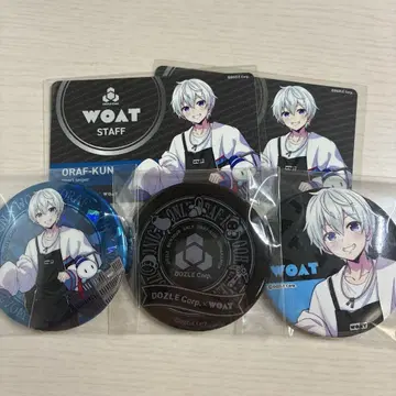 도즐사 오라후쿤 캔뱃지 사원풍 카드 woat