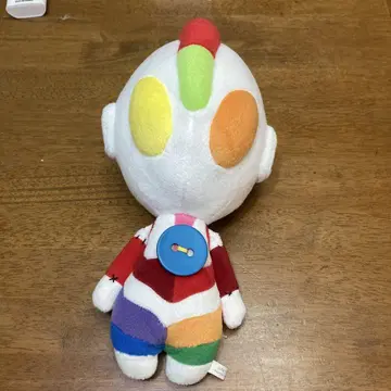 울트라맨 컬러풀한 스트라이프 봉제 인형 츠부라야 프로덕션