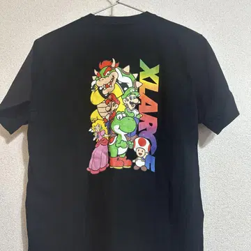XLARGE 슈퍼 마리오 콜라보 T셔츠