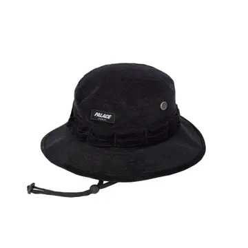 PALACE LONDON CORD BOONIE black L/XL