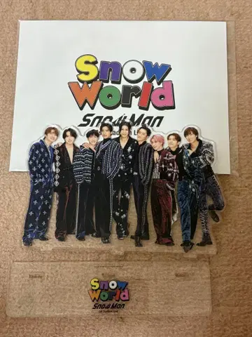 SnowMan 스노우 월드 아크릴 스탠드 (단체)