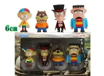 괴물군 피규어 4체 세트