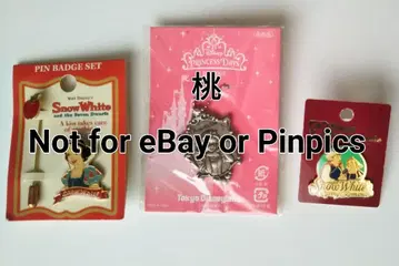 Tokyo Disneyland 스노우 화이트 핀 배지 브로치 백설공주