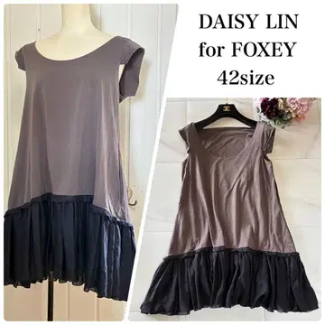 DAISY LIN for FOXEY 프렌치 슬리브 튜닉 원피스