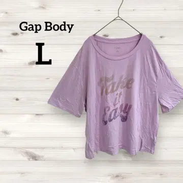 Gap Body [ L ] 라벤더 티셔츠 룸웨어