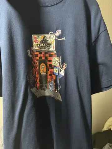 XLARGE 네이비 T셔츠 L사이즈 반바지 L사이즈 2세트