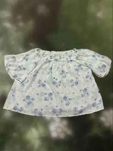 00s 페어리 그런지 청순 블라우스