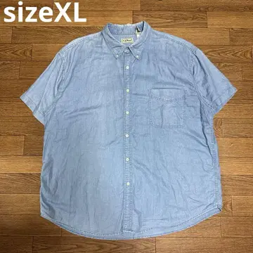 llbean 데님 셔츠 구제 80년대 린넨 BD 셔츠