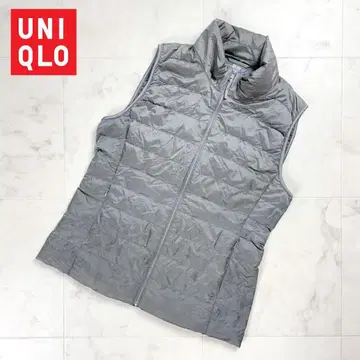 UNIQLO 울트라 라이트 다운 이너 베스트 그레이 사이즈 M*FD68