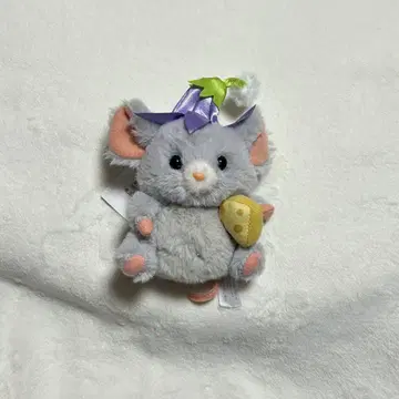 [미사용 새상품] 디즈니 치즈 봉제 인형 마스코트 쥐
