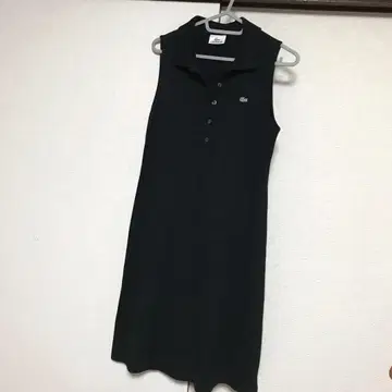 LACOSTE 라코스테 슬리브리스 피케 셔츠 원피스
