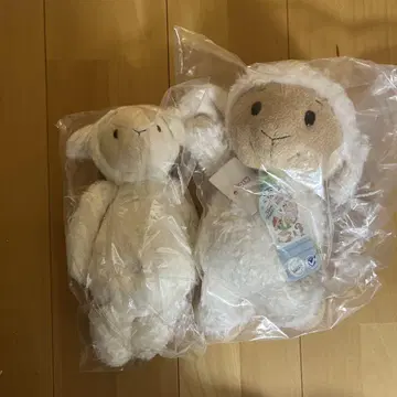 양 봉제 인형 2개 세트