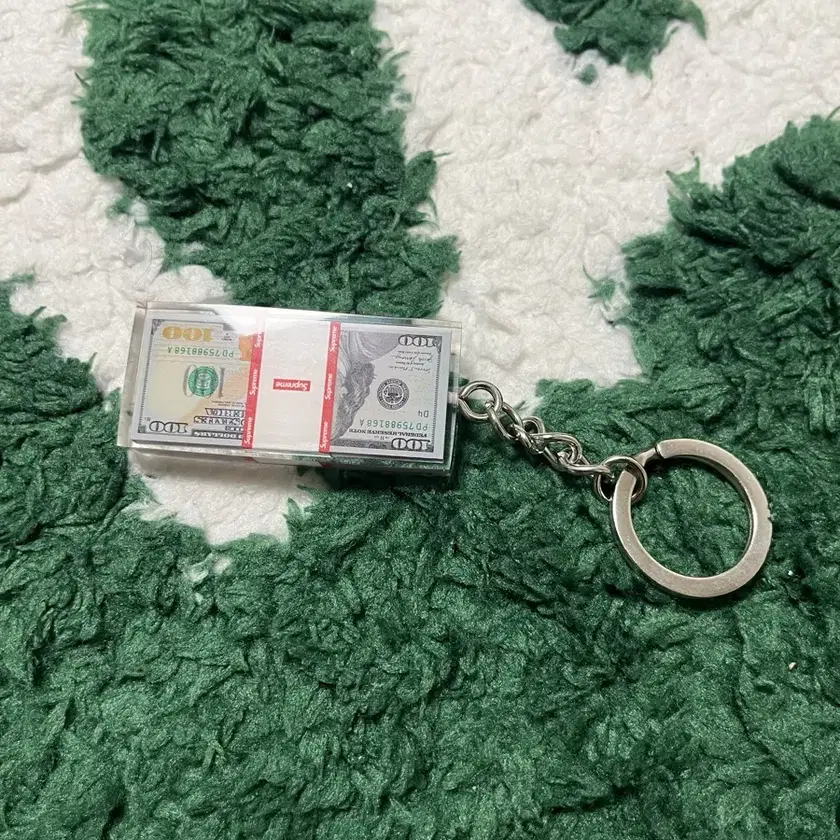 Supreme Cash Paperweight Keychain 24FW on Bunjang Global Site.
