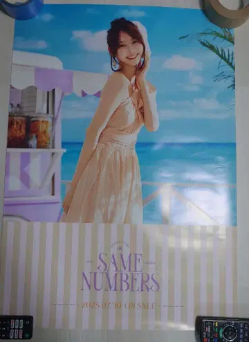 SAME NUMBERS 포스터 노기자카46 유미키 나오