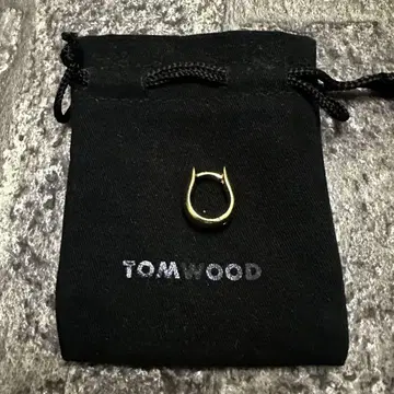 TOMWOOD 톰우드 골드 한쪽 귀걸이