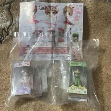 가샤폰 카드캡터 사쿠라 Qposket 미니어처 피규어 2종