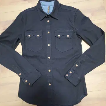 [ nudie jeans ] 데님 웨스턴 셔츠 사이즈 XS