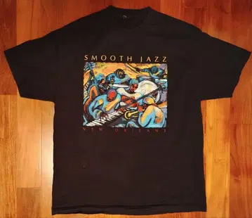 초희귀 블루엔 타나베 착용 NEW ORLEANS JAZZ T셔츠 XL