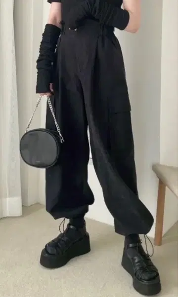 헤더 카고 팬츠