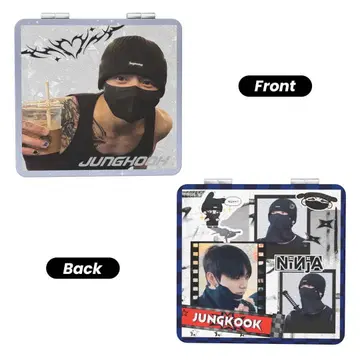 2점 유우코링 님 정국 양면 거울 가죽 거울