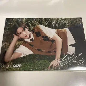 RIIZE UIQ 팝업 특전 엽서 6매 세트