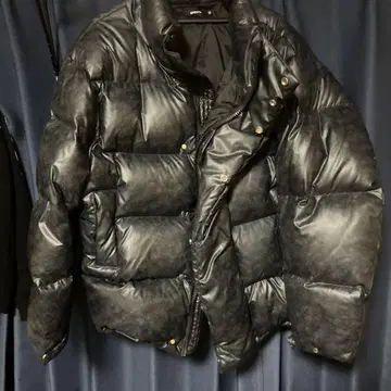 BREATH 블랙 다운 자켓