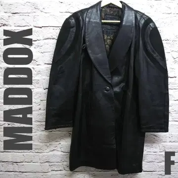 MADDOX 램 가죽 코트 사이즈 F