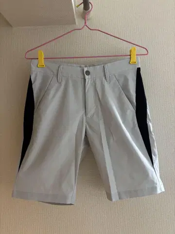 DESCENTE 골프 팬츠 그레이 블랙 악센트