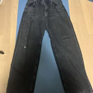 ZARA 블랙 와이드 팬츠