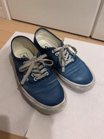 VANS authentic wave washed blue US9 미중고품