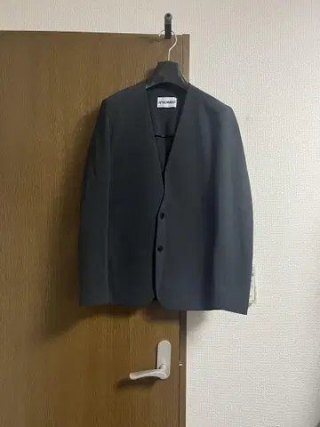 attachment 어태치먼트 23aw 솔로텍스 노카라 자켓 1 새상품