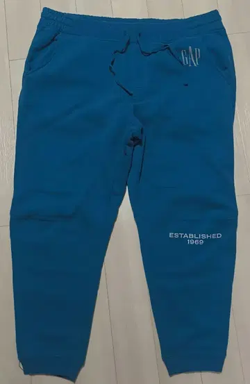 GAP 갭 빛나는 맨투맨 팬츠 리플렉터 XL 블루