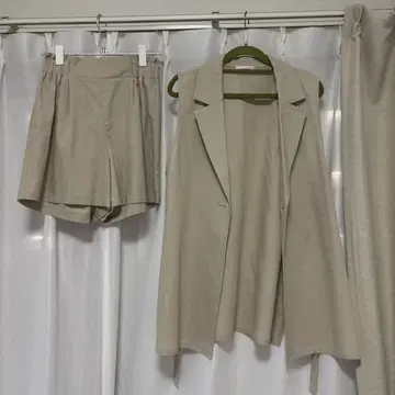 베이지 셋업