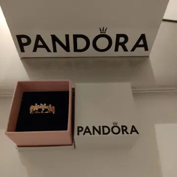 Pandora 데이지 플라워 반지 10호