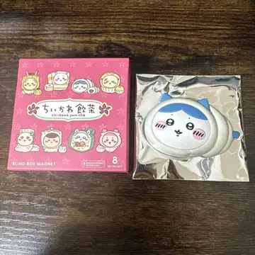 홍콩 한정 하치와레 치이카와 (먼작귀) 얌차 마그넷 야무차