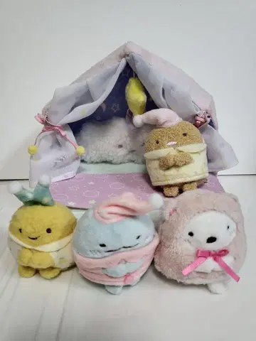 스미코구라시 손바닥 봉제 인형 함께하는 밤샘 파티